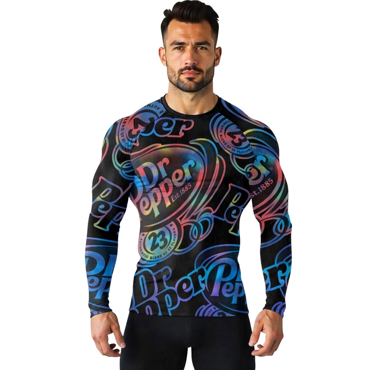 Dr Pepper Retro Rash Guard - VinoVogue.com