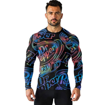 Dr Pepper Retro Rash Guard - VinoVogue.com