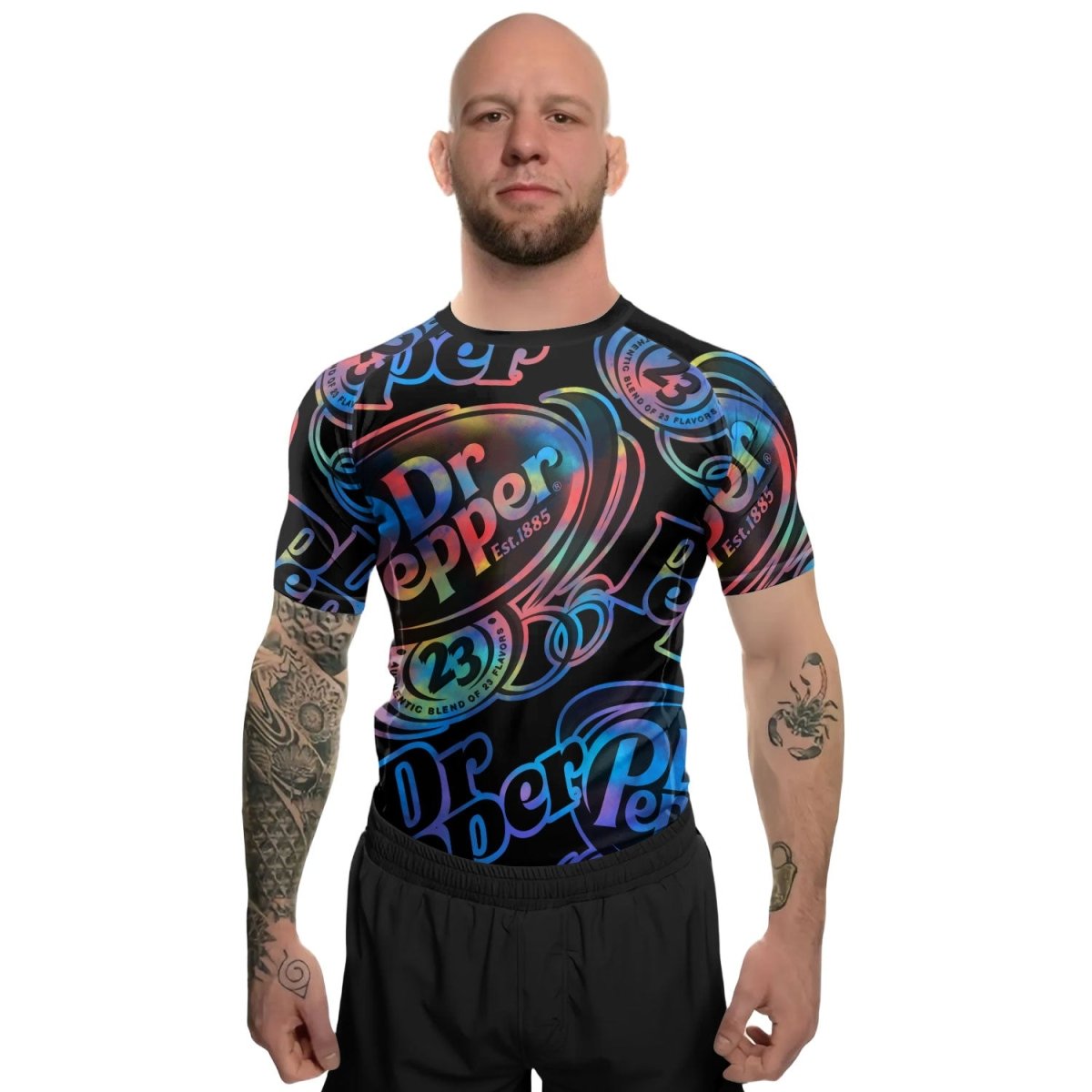 Dr Pepper Retro Rash Guard - VinoVogue.com