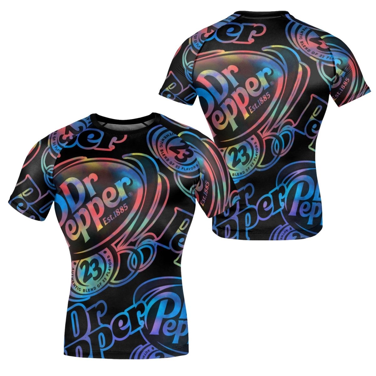 Dr Pepper Retro Rash Guard - VinoVogue.com