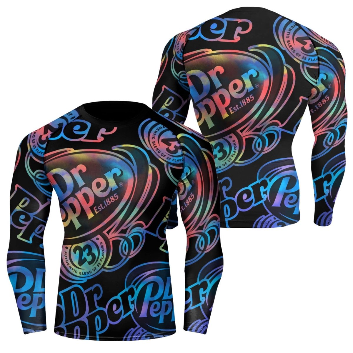 Dr Pepper Retro Rash Guard - VinoVogue.com