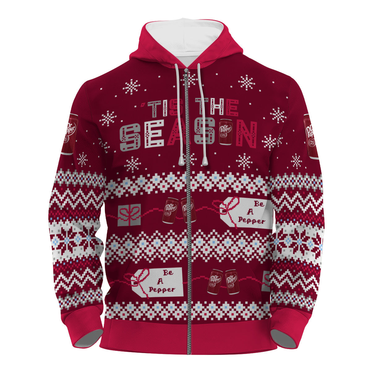 Dr Pepper Tis The Season Pullover & Zip Hoodie