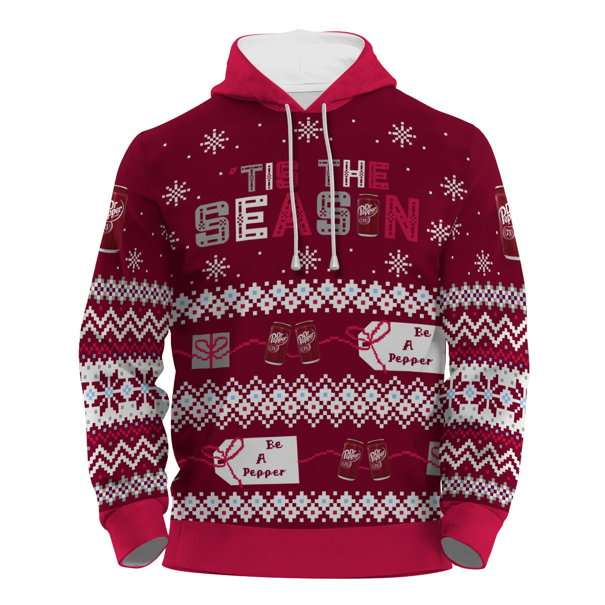 Dr Pepper Tis The Season Pullover & Zip Hoodie