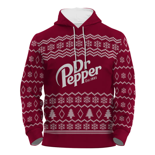 Dr Pepper Winter Festive Pullover & Zip Hoodie