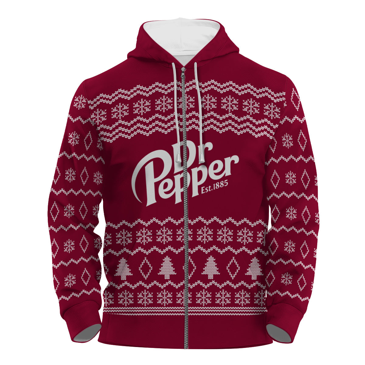 Dr Pepper Winter Festive Pullover & Zip Hoodie
