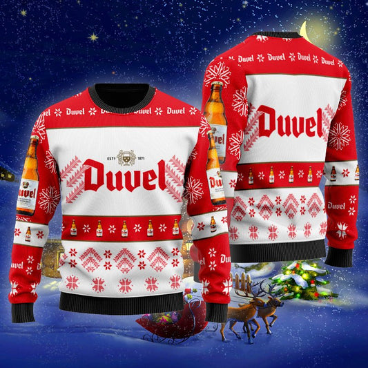 Duvel Xmas Ugly Sweater - VinoVogue.com