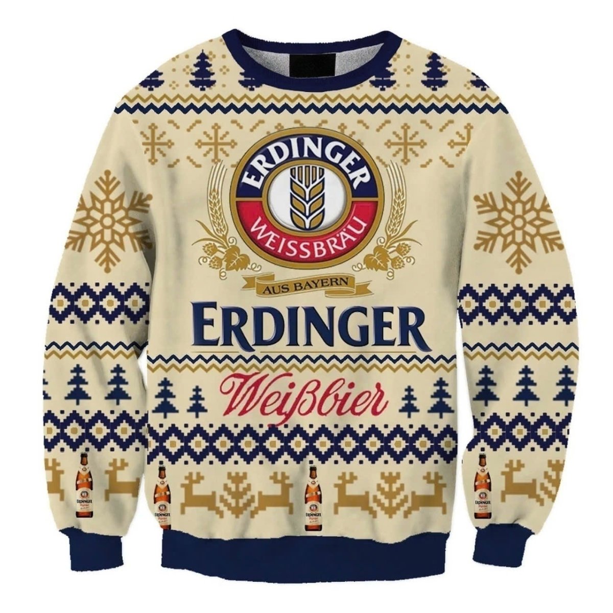 Erdinger Christmas Holiday Ugly Sweater - VinoVogue.com