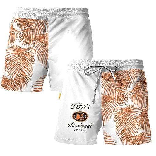 Tito's Tropical Fern Swim Trunks - VinoVogue.com