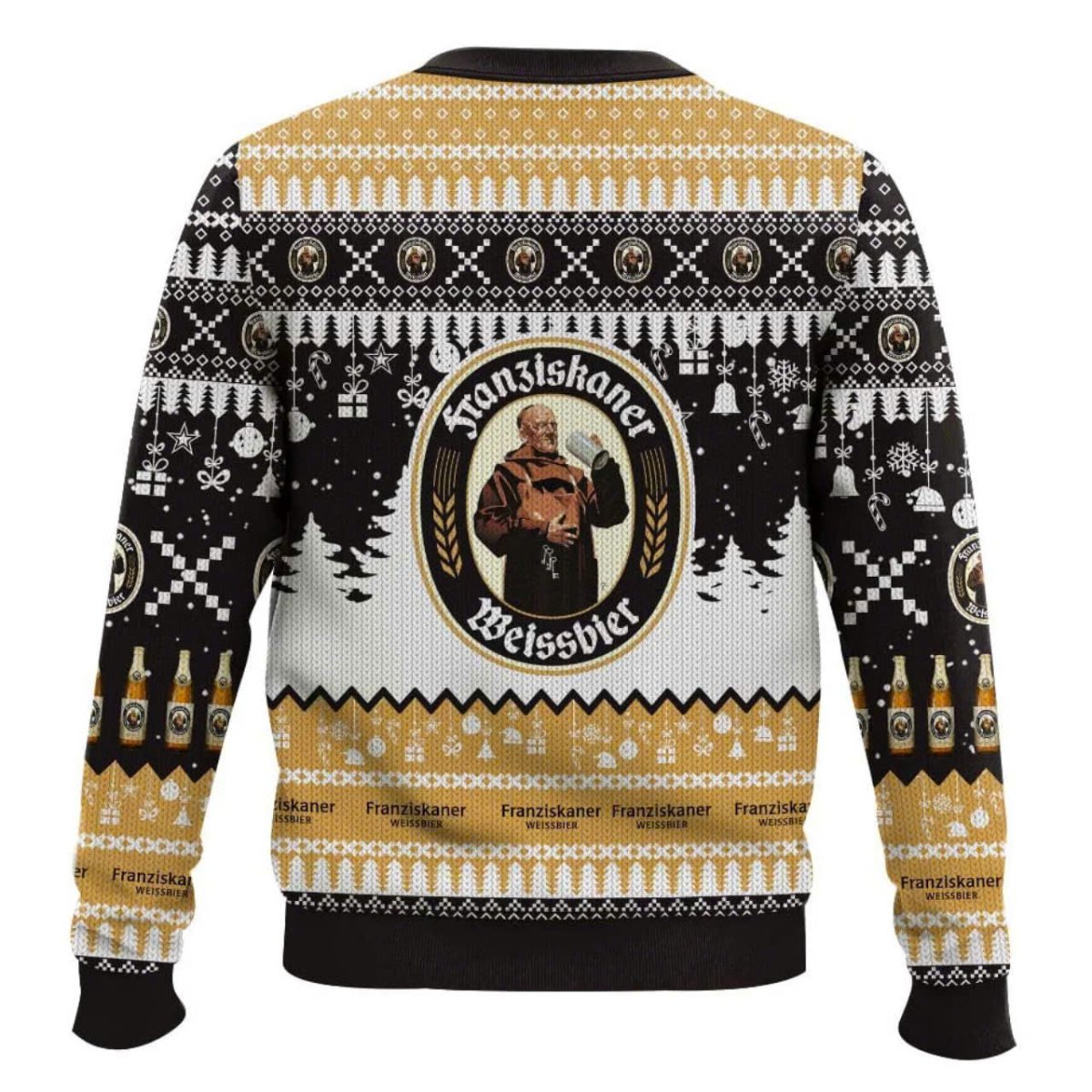 Franziskaner Weissbier Christmas Ugly Sweater - VinoVogue.com