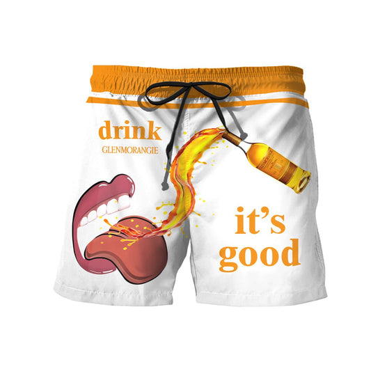 Drink Glenmorangie It's Good Swim Trunks - VinoVogue.com