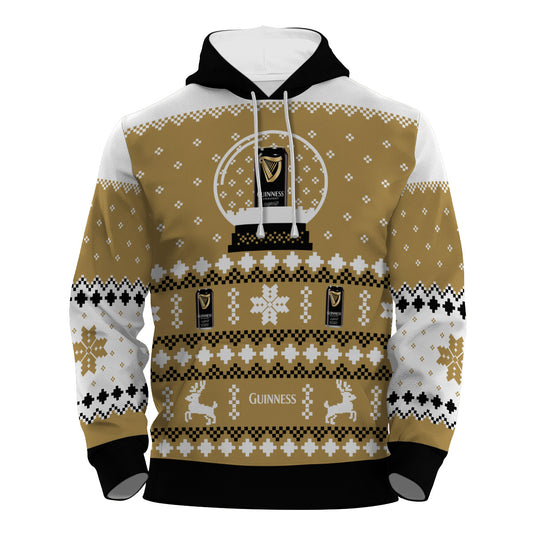 Guinness Christmas Crystal Ball Pullover & Zip Hoodie
