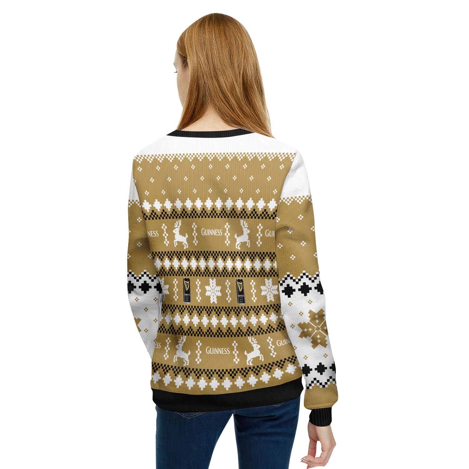 Guinness Christmas Crystal Ball Ugly Sweater