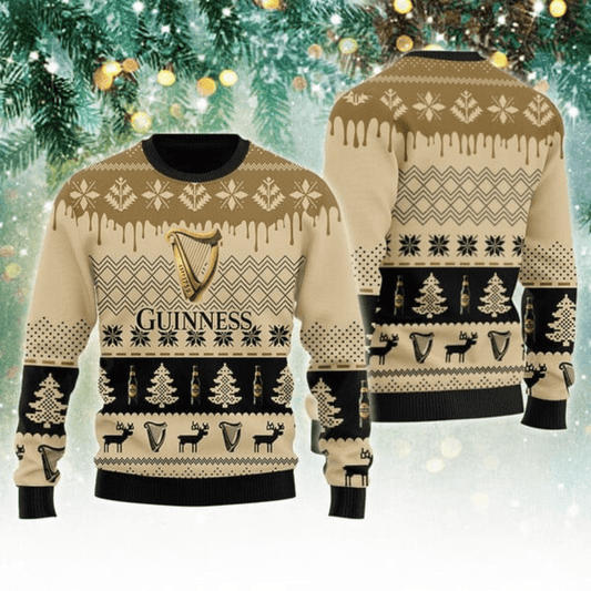 Guinness Christmas Festival Ugly Sweater - VinoVogue.com