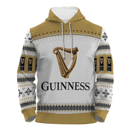 Guinness Festive Holiday Pullover & Zip Hoodie