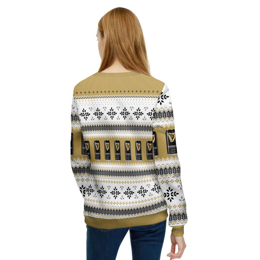 Guinness Festive Holiday Ugly Sweater