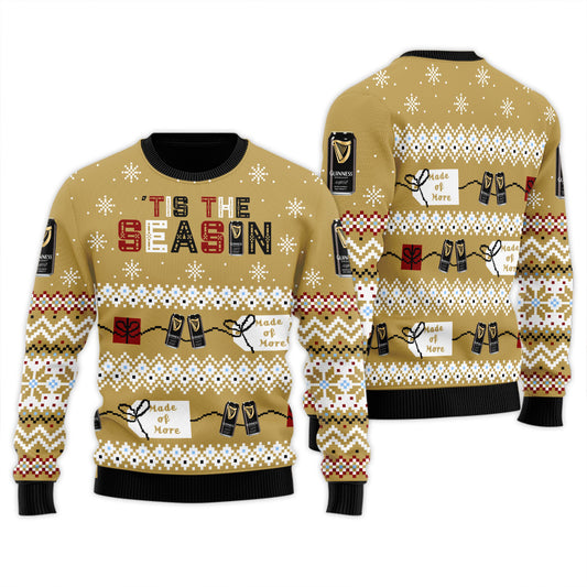 Guinness Tis The Season Ugly Sweater