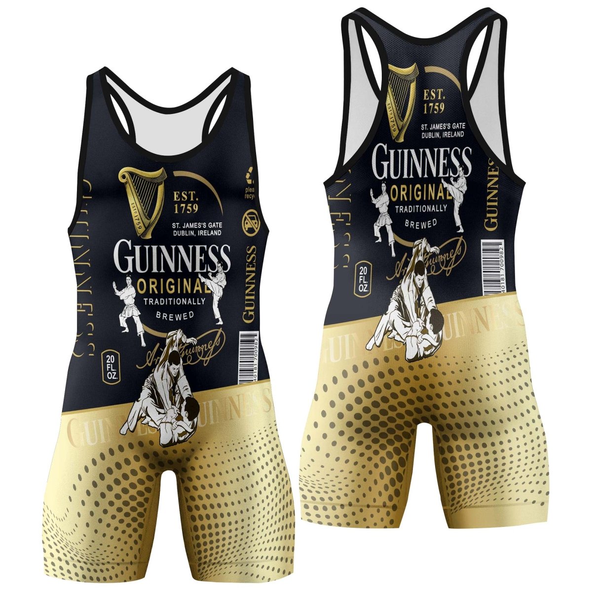 Guinness Wrestling Singlet - VinoVogue.com