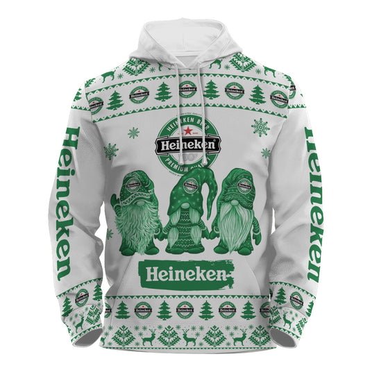 Heineken Christmas Gnomies Pullover & Zip Hoodie