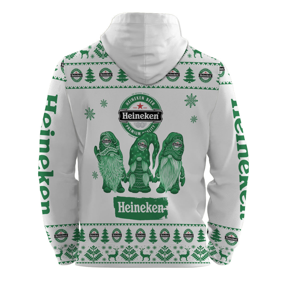 Heineken Christmas Gnomies Pullover & Zip Hoodie