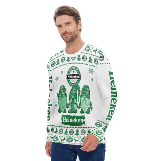 Heineken Christmas Gnomies Ugly Sweater