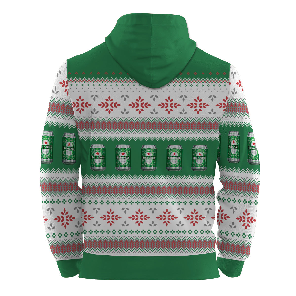 Heineken Festive Holiday Pullover & Zip Hoodie