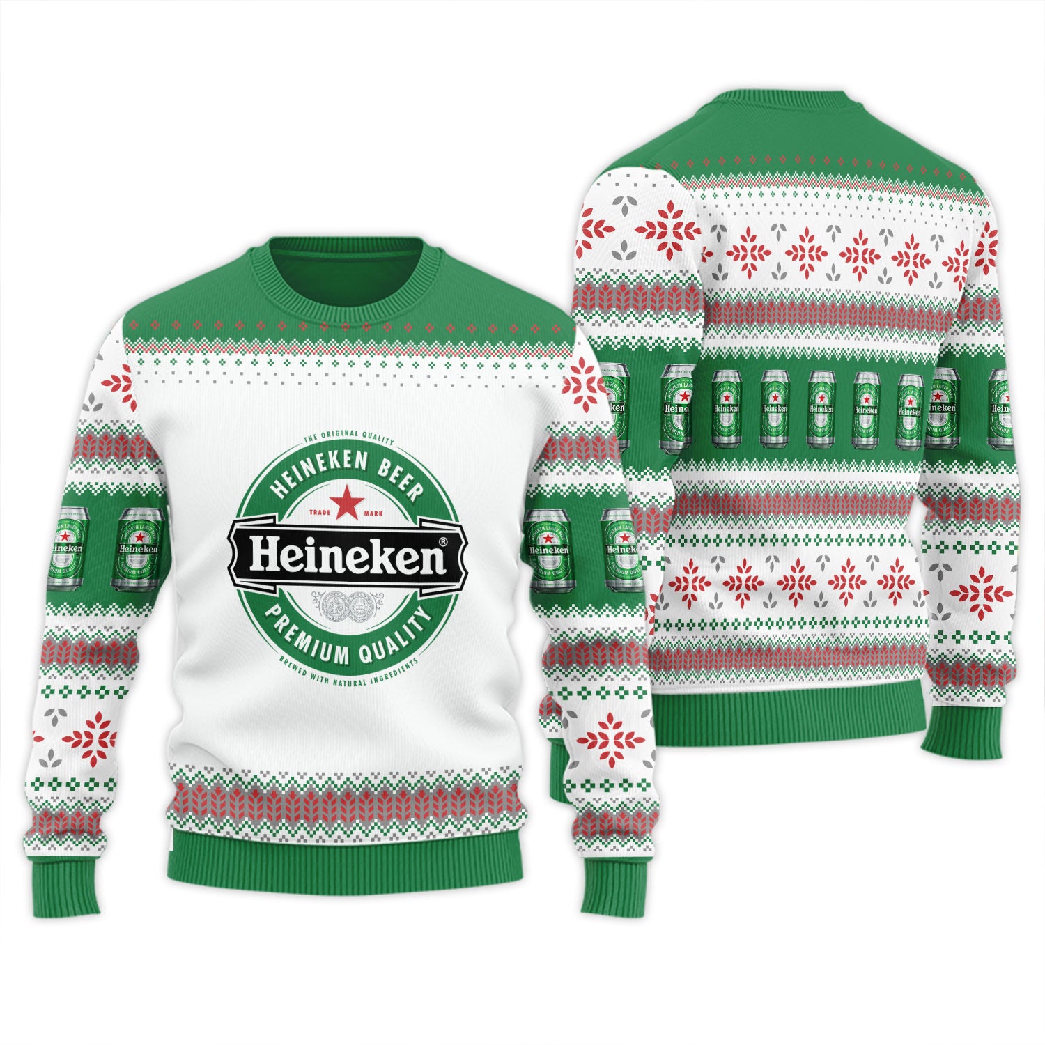 Heineken Festive Holiday Ugly Sweater