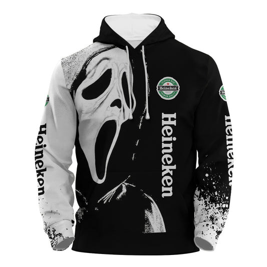 Heineken Ghostface Scream Hoodie & Zip Hoodie