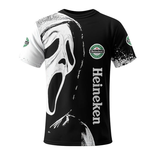 Heineken Ghostface Scream T-Shirt - VinoVogue.com