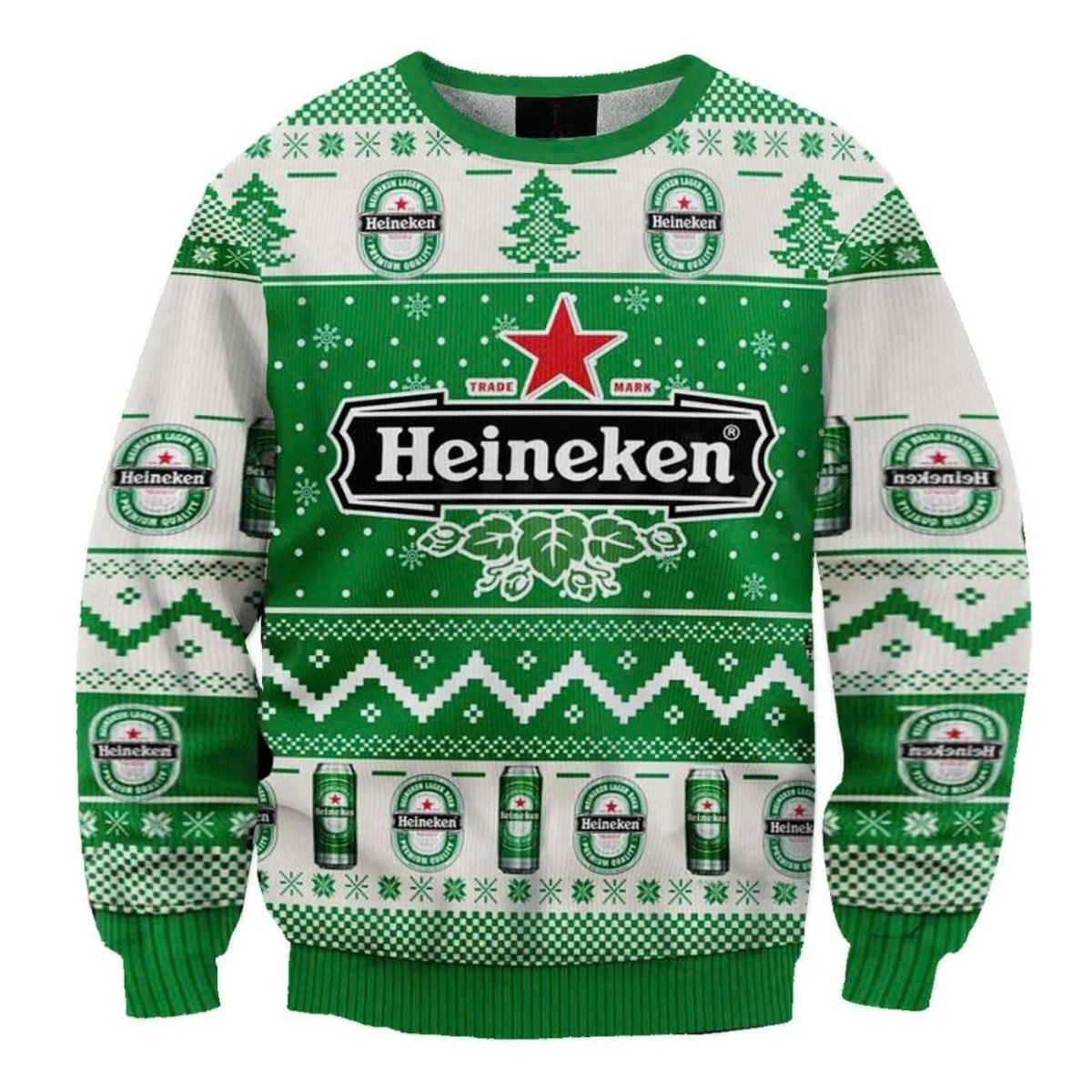 Heineken Holiday Ugly Sweater - VinoVogue.com