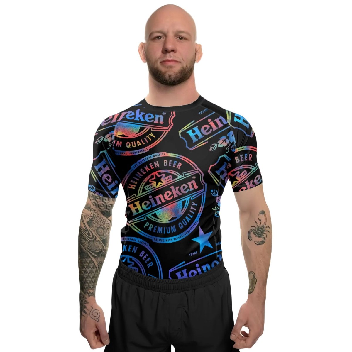 Heineken Retro Rash Guard - VinoVogue.com