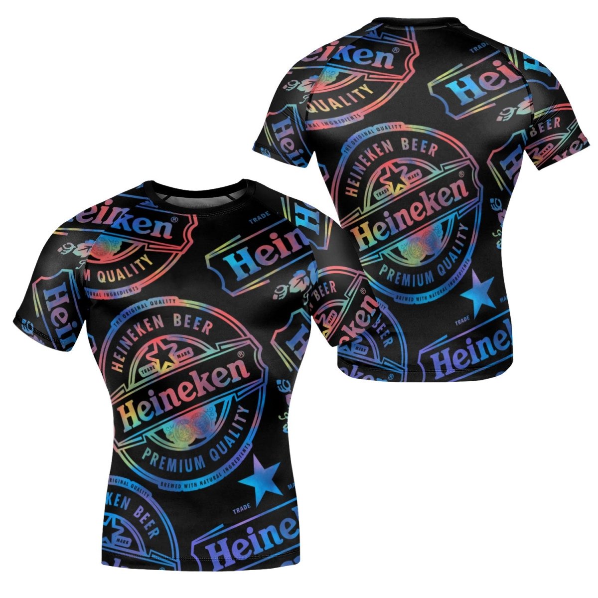 Heineken Retro Rash Guard - VinoVogue.com