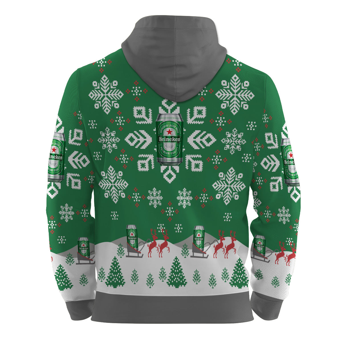Heineken Snowflake Pullover & Zip Hoodie