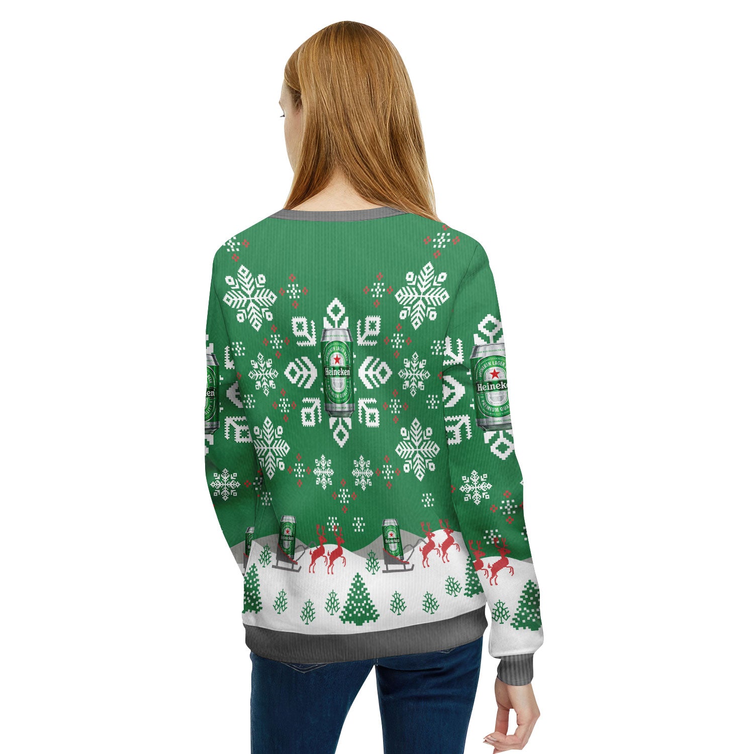 Heineken Snowflake Ugly Sweater
