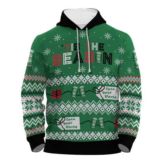 Heineken Tis The Season Pullover & Zip Hoodie