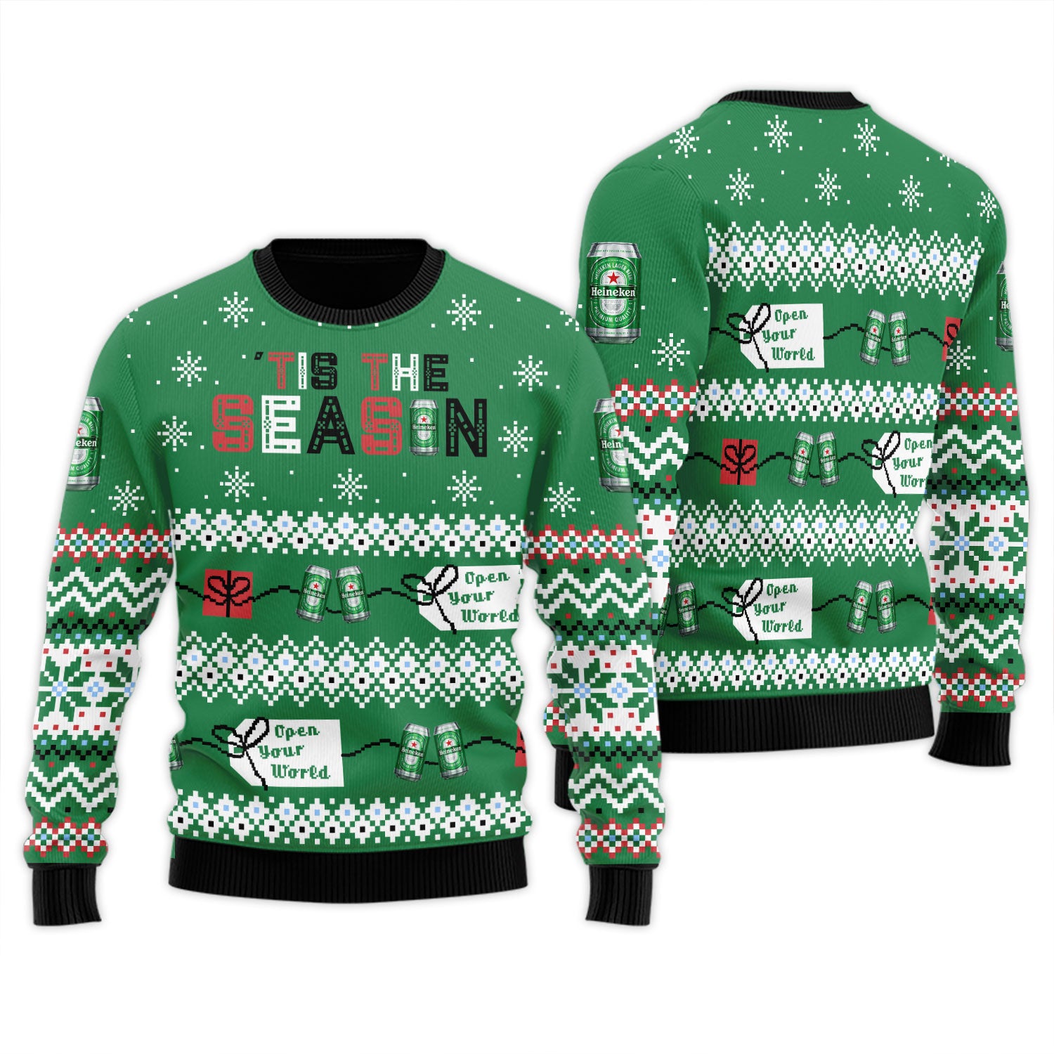 Heineken Tis The Season Ugly Sweater