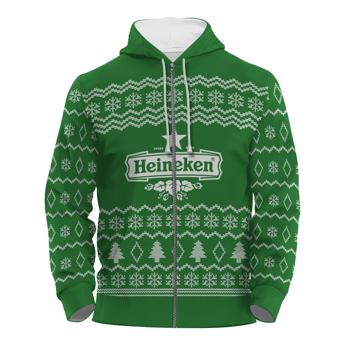 Heineken Winter Festive Pullover & Zip Hoodie
