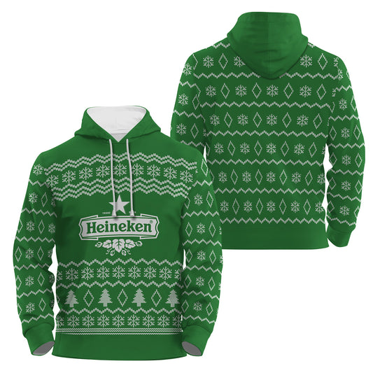 Heineken Winter Festive Pullover & Zip Hoodie