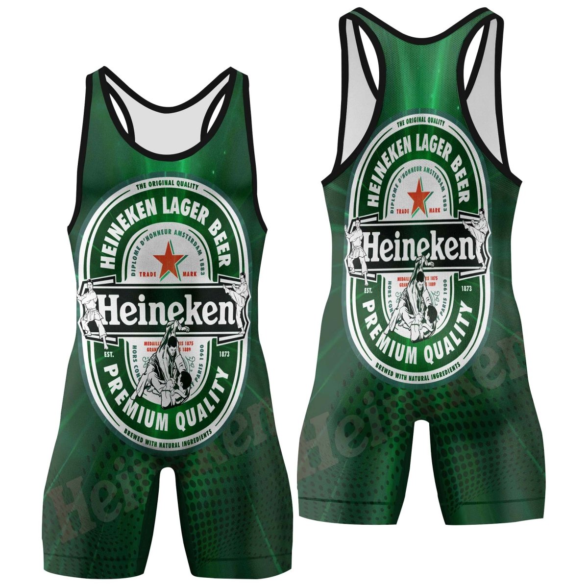 Heineken Wrestling Singlet - VinoVogue.com