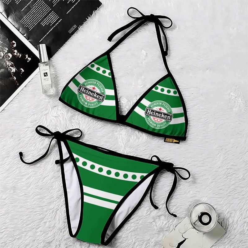 Heineken Triangle Beach Bikini - VinoVogue.com