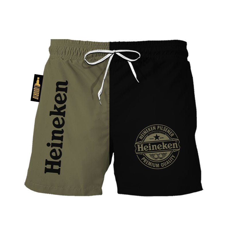 Heineken Colorful Swim Trunks - VinoVogue.com