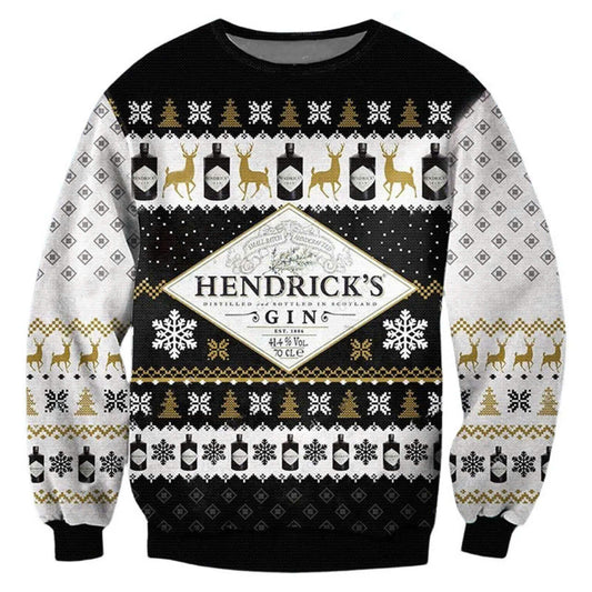 Hendrick's Gin Christmas Ugly Sweater