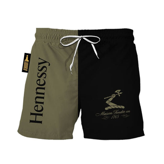 Hennessy Colorful Swim Trunks - VinoVogue.com