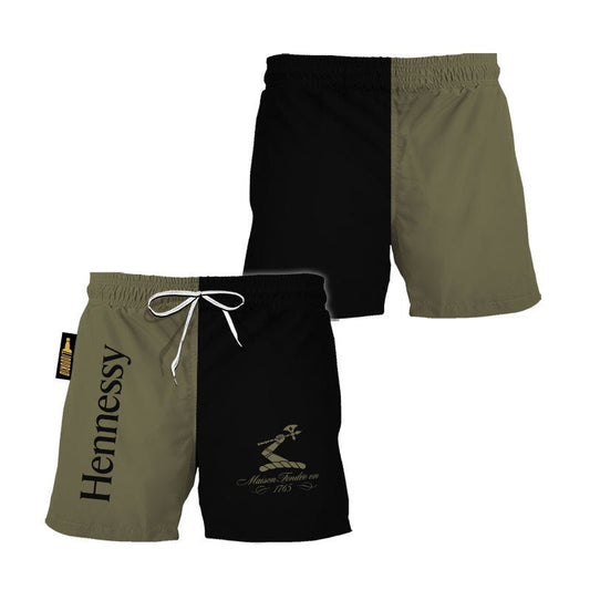 Hennessy Colorful Swim Trunks - VinoVogue.com