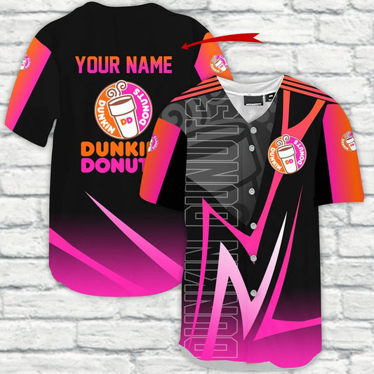 Personalized Dunkin' Donut Esport Style Jersey Shirt - VinoVogue.com