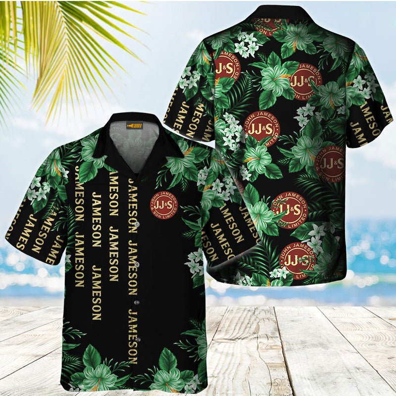 Jameson Tropical Forest Aloha Hawaiian Shirt - VinoVogue.com