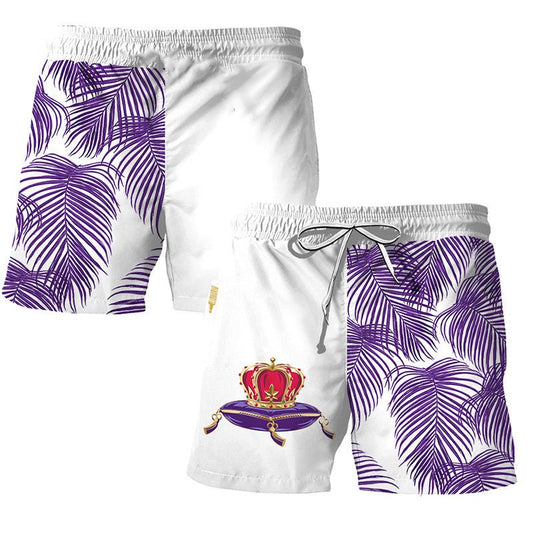 Crown Royal Tropical Fern Swim Trunks - VinoVogue.com