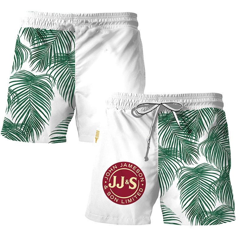 Jameson Tropical Fern Swim Trunks - VinoVogue.com