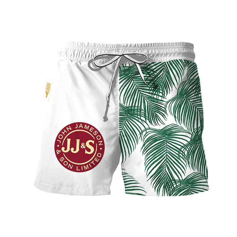 Jameson Tropical Fern Swim Trunks - VinoVogue.com