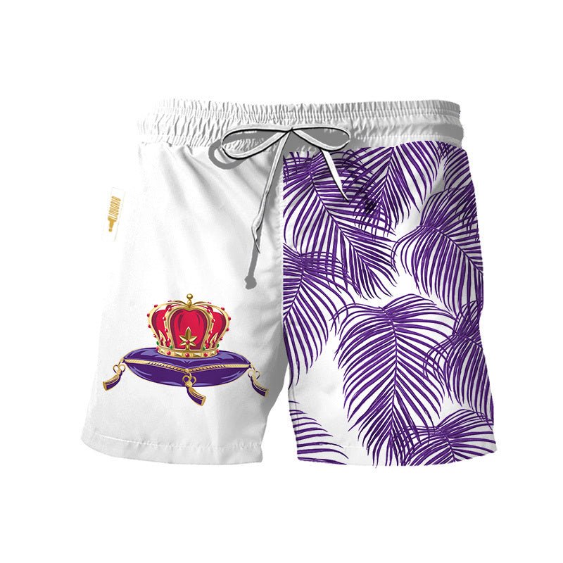 Crown Royal Tropical Fern Swim Trunks - VinoVogue.com