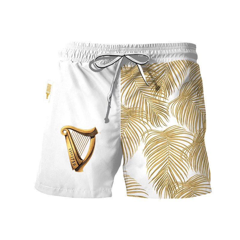 Guinness Tropical Fern Swim Trunks - VinoVogue.com